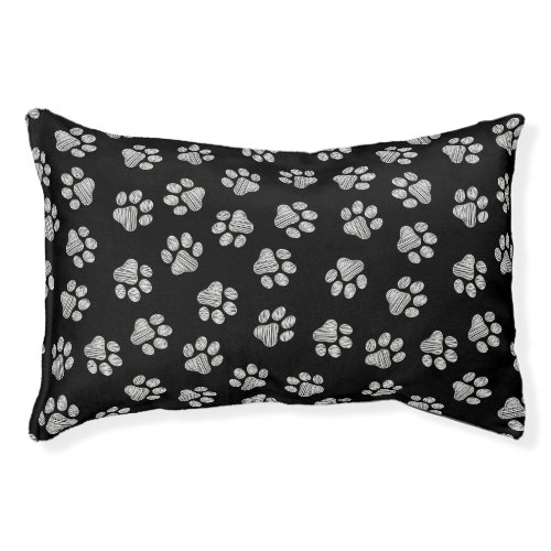 Doodle Paws Dog Paws White Paws Pet Bed