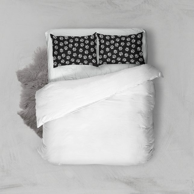 Doodle Paws, Dog Paws, White Paws Pillow Case (Creator Uploaded)