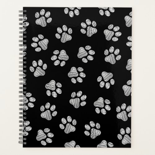 Doodle Paws Dog Paws White Paws Planner