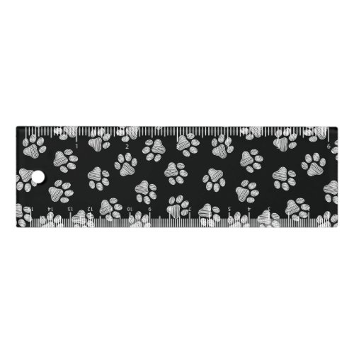 Doodle Paws Dog Paws White Paws Ruler