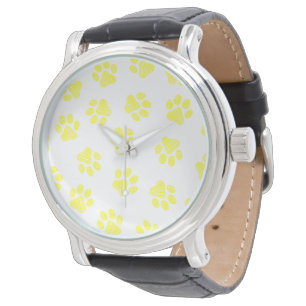 Doodle Paws, Dog Paws, Yellow Paws Watch