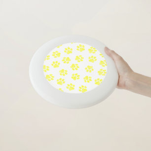 Doodle Paws, Dog Paws, Yellow Paws Wham-O Frisbee
