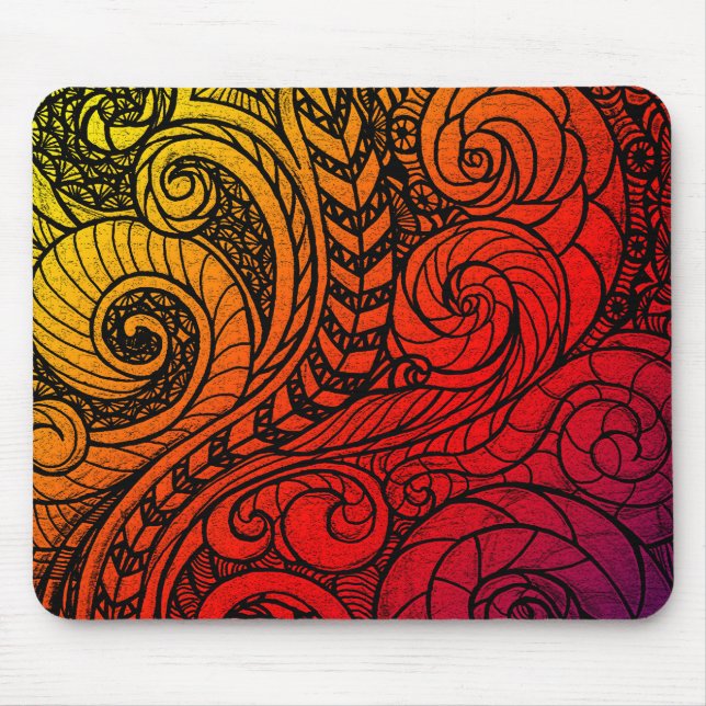 Doodle Pop Standard Mouse Pad (Front)