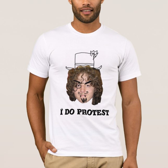 Doodle-Protest - Customized T-Shirt (Front)
