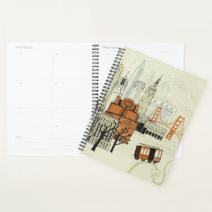 Doodle San Francisco Scene Planner