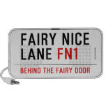 Fairy Nice  Lane  Doodle Speakers