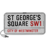 St George's  Square  Doodle Speakers