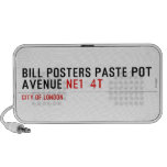 Bill posters paste pot  Avenue  Doodle Speakers