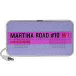 Martina Road #10  Doodle Speakers