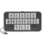 Happy
 Birthday
 Wei  Doodle Speakers