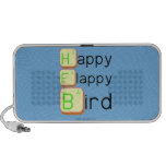 Happy
 Flappy
 Bird  Doodle Speakers