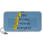 Eppy 
 Bertday
 Precious
 Masangkay  Doodle Speakers