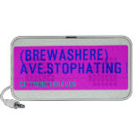 (Brewashere) ave.stophating  Doodle Speakers