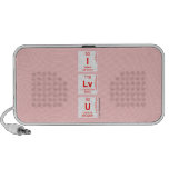 I
 Lv
 U  Doodle Speakers