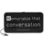 Memorialize that 
 conversation  Doodle Speakers