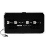 Keep Calm and Love Mercy   Doodle Speakers