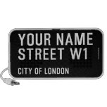Your Name Street  Doodle Speakers