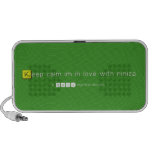 Keep calm im in love with niniza  Doodle Speakers