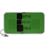 Game
 Letter
 Tiles  Doodle Speakers