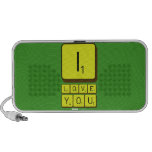 I
 LOVE
 YOU  Doodle Speakers