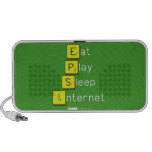 Eat
 Play
 Sleep
 Internet  Doodle Speakers
