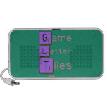 Game
 Letter
 Tiles  Doodle Speakers