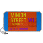 Minion Street  Doodle Speakers