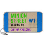 Minion Street  Doodle Speakers