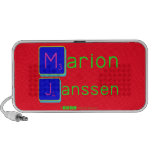Marion
 Janssen  Doodle Speakers