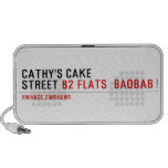 Cathy's Cake Street  Doodle Speakers