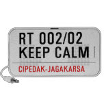 RT 002/02 KEEP CALM  Doodle Speakers