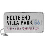 HOLTE END VILLA PARK  Doodle Speakers