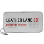 Leather Lane  Doodle Speakers
