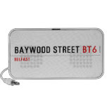Baywood Street  Doodle Speakers