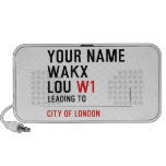 Your Name WAKX LOU  Doodle Speakers