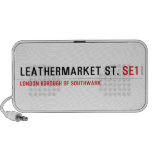 leathermarket St.  Doodle Speakers