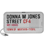 Donna M Jones STREET  Doodle Speakers