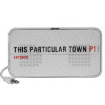 This Particular Town  Doodle Speakers
