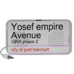 Yosef empire  Avenue   Doodle Speakers