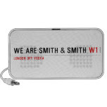 We are Smith & Smith  Doodle Speakers
