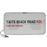 Taits Beach Road  Doodle Speakers
