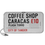 Coffee shop Caracas  Doodle Speakers
