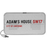 Adam's House  Doodle Speakers