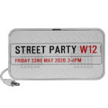 Street Party  Doodle Speakers
