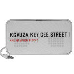 Kgauza Key Gee Street  Doodle Speakers