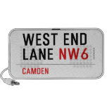 West End  Lane  Doodle Speakers