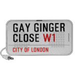 GAY GINGER CLOSE  Doodle Speakers