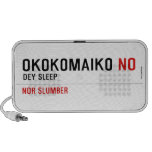 OKOKOMAIKO  Doodle Speakers