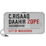C.risaaq daahir  Doodle Speakers