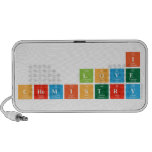 I
 love
 chemistry  Doodle Speakers